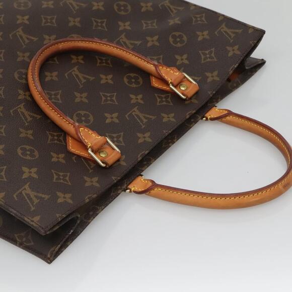 LOUIS VUITTON Monogram Sac Plat Hand Bag M51140 - Picture 6 of 16